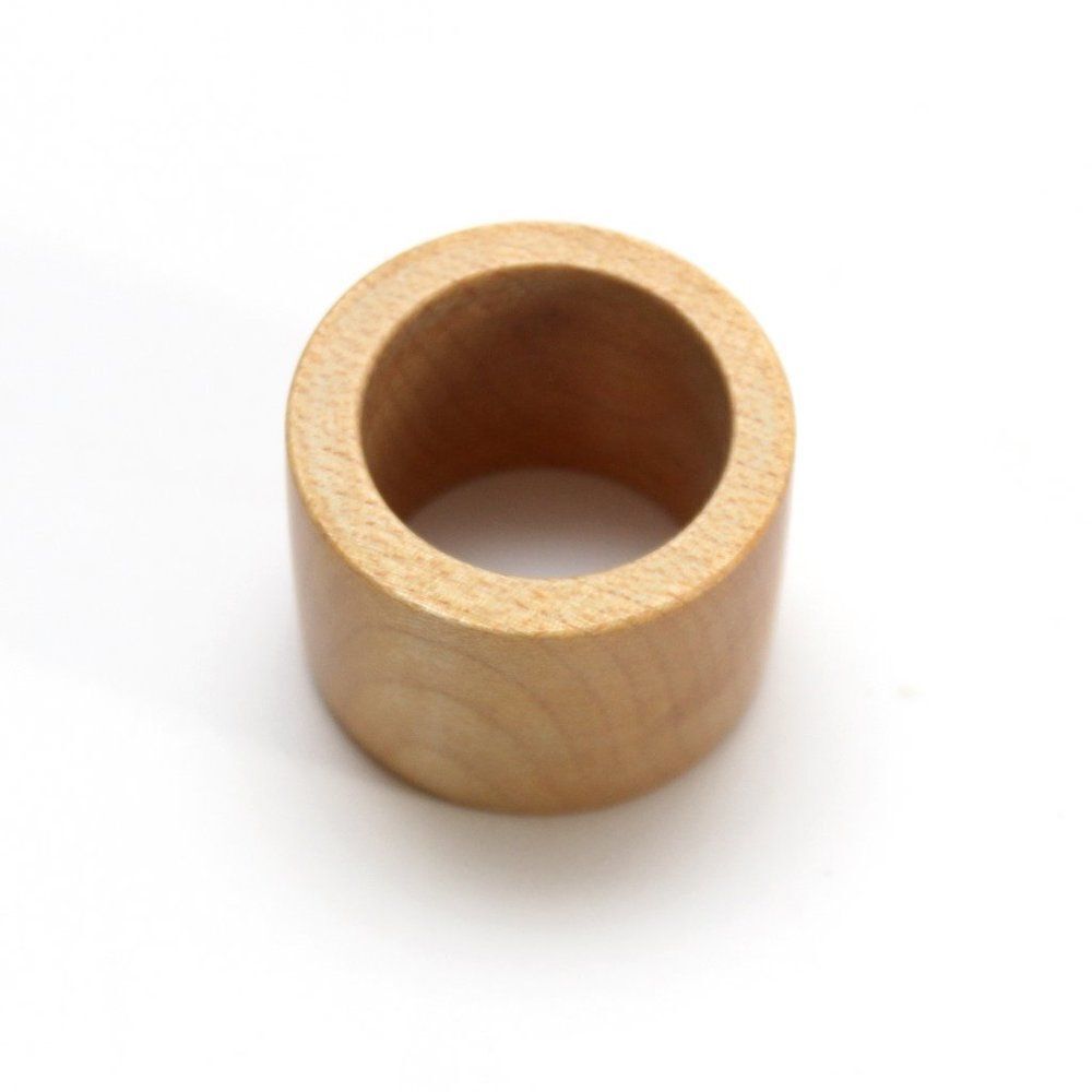 ‎Wood Scarf ring logo